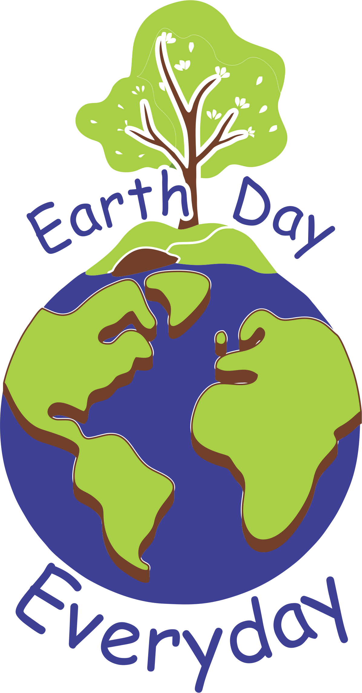 Earth Day; Everyday (3D Earth)